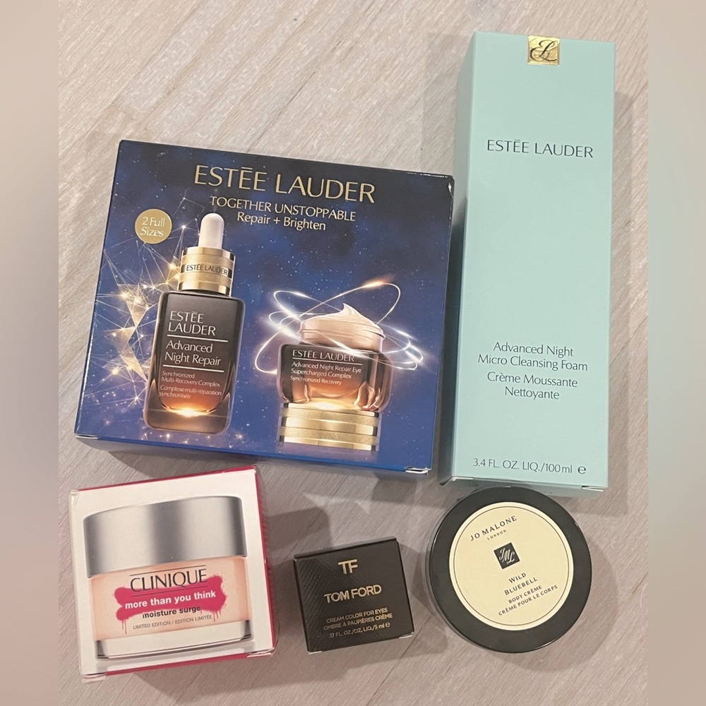 ESTÉE LAUDER + OTHER SKINCARE/MAKEUP BUNDLE NEW IN PACKAGING